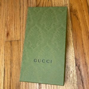 Gucci wallet box